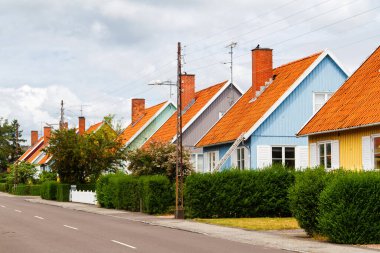 Nexo, Bornholm, Danimarka 'daki modern binalar