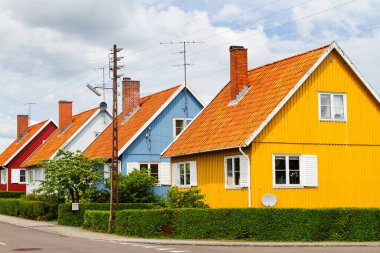 Nexo, Bornholm, Danimarka 'daki modern binalar