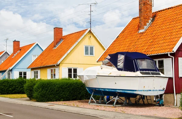 Edificios Modernos Nexo Bornholm Dinamarca — Foto de Stock