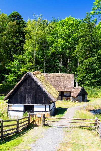 Historische Wassermühle Auf Der Insel Bornholm Dänemark — Stockfoto