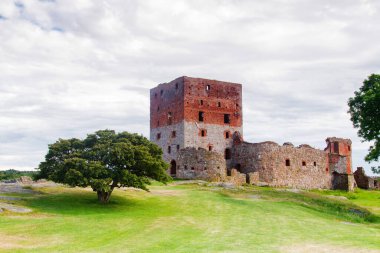 Hammershus Kalesi, Bornholm Adası, Danimarka
