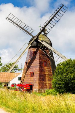 Svaneke Değirmeni, Ada Bornholm, Danimarka