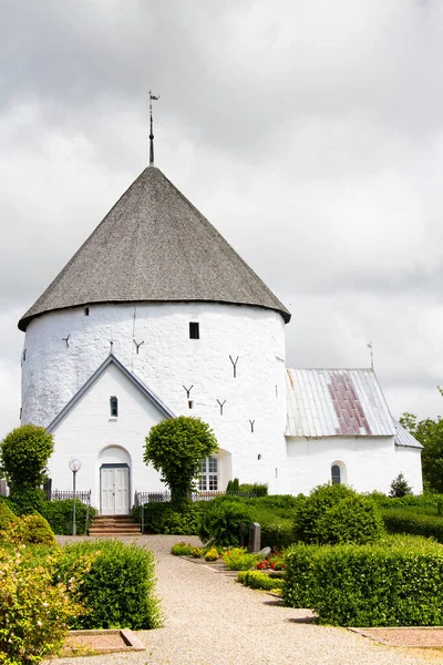 Église Nylars Ancienne Église Ronde Île Bornholm Danemark — Photo