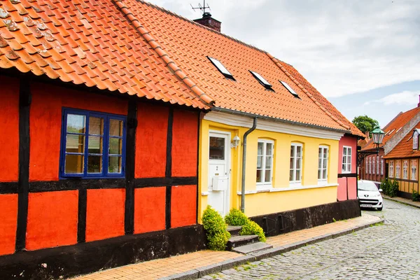Ancienne Maison Colombages Bornholm Danemark — Photo