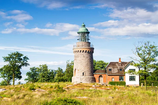 Fyren Hammeren Fyr Bornholm Danmark — Stockfoto