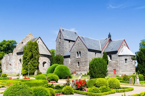 Östermariekyrkan Bornholm Danmark — Stockfoto