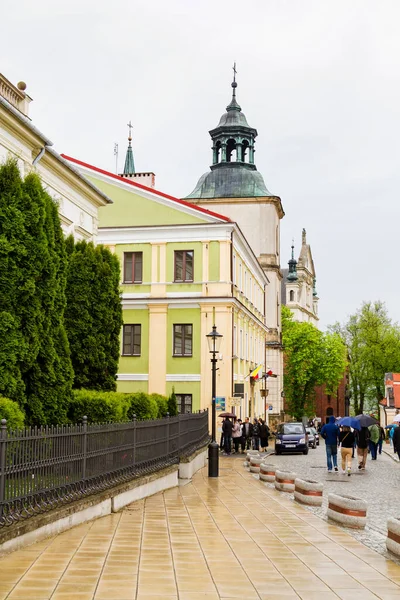 Sandomierz Poland May 2015 View Old Town Sandomierz City — Stock Photo, Image