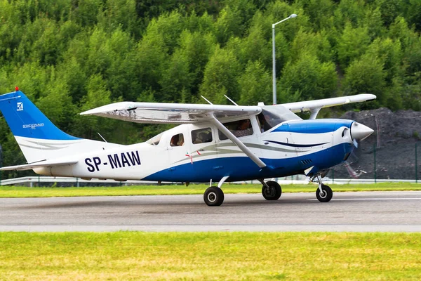 Czechowice Dziedzice Polen Juni Flugzeug Vom Typ Cessna 172P Czechowice — Stockfoto