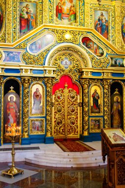 Ukrayna, Kiev 'deki Aziz Michael manastırının içinde.