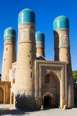 Buhara, Özbekistan, Orta Asya 'da Chor Minor medrassah