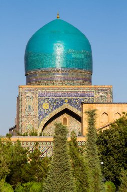 Tilya-Kori Madrasah - Registan - Semerkant - Özbekistan, Orta Asya. Semerkand antik İpek Yolu üzerindeki şehirlerden biridir..