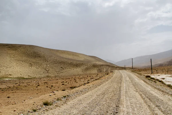 Pamir Autópálya Marco Polo Selyemút Gorno Badakhsan Tartomány Tádzsikisztán Közép — Stock Fotó