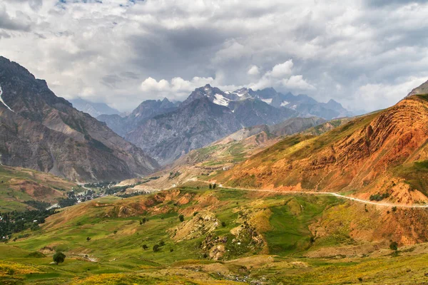 Hegyi Táj Fan Hegységben Pamir Vagyok Tádzsikisztán Közép Ázsia — Stock Fotó