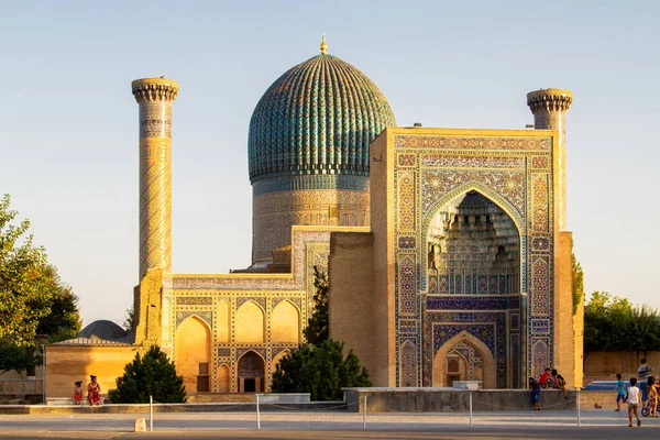 Gur Amir Mausoleum Samarqand Uzbekistan Centralasien Gur Amir Platsen Där — Stockfoto