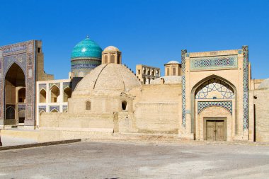 Po-i Kalan (Kalyan) mimari kompleksi, Buhara, Özbekistan, Orta Asya 'nın ortaçağ ruhundan keyif almak için en önemli ve en iyi yer.