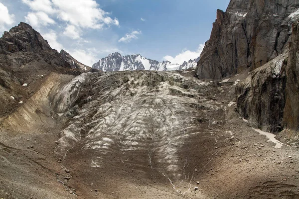 Vista Desde Campamento Base Ratsek Hut Parque Nacional Ala Archa — Foto de Stock