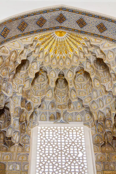 Interior Una Mezquita Khujand Tayikistán Asia Central — Foto de Stock