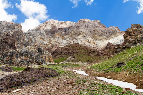 Paisaje Montaña Las Montañas Del Ventilador Verano Tayikistán Asia Central —  Fotos de Stock