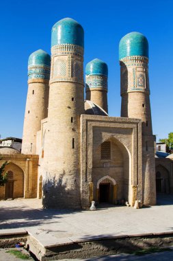 Buhara, Özbekistan, Orta Asya 'da Chor Minor medrassah