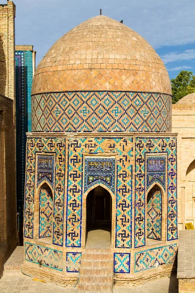 Sjah Zinda Herdenkingscomplex Necropolis Samarkand Oezbekistan Centraal Azië Unesco Werelderfgoed — Stockfoto