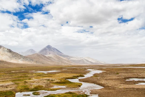 Route Pamir Route Soie Marco Polo Province Gorno Badakhsan Tadjikistan — Photo