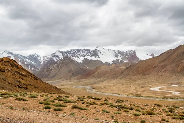 Λεωφόρος Παμίρ Δρόμος Του Μάρκο Πόλο Επαρχία Gorno Badakhsan Τατζικιστάν — Φωτογραφία Αρχείου