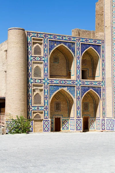 Madrasa Bukhara Uzbequistão Ásia Central — Fotografia de Stock