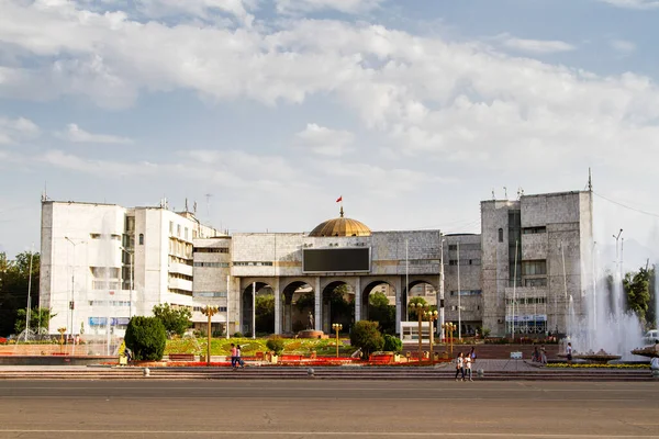 Edificio Del Gobierno República Kirguisa Biskek Kirguistán —  Fotos de Stock