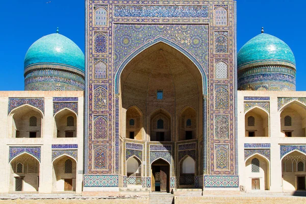 The Mir-i Arab Madrassah is the part of Po-i-Kalan architectural complex and the notable landmark of Bukhara, Uzbekistan.