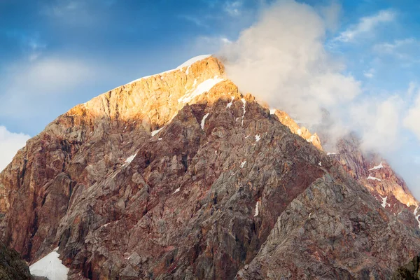 Paisaje Montaña Las Montañas Del Ventilador Verano Tayikistán Asia Central — Foto de Stock