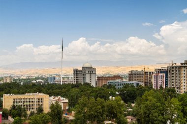 Tacik başkenti Dushanbe 'nin şehri. Tacikistan, Orta Asya