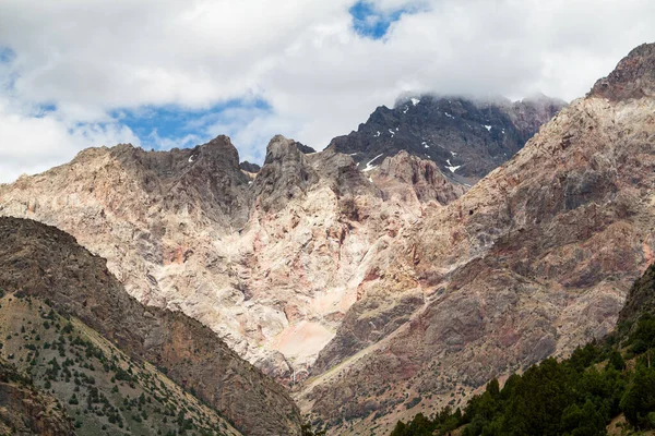 Berglandschap Van Het Fangebergte Zomer Tadzjikistan Centraal Azië — Stockfoto