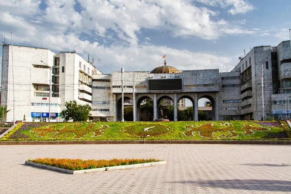 Edificio Del Gobierno República Kirguisa Biskek Kirguistán —  Fotos de Stock