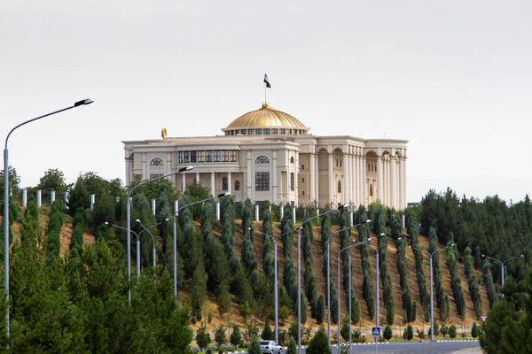 Nationernas Palats Dushanbe Tadzjikistan Centralasien Den Antika Sidenvägen Byggnaden Också — Stockfoto