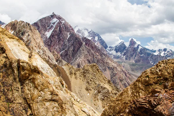 Paisaje Montaña Las Montañas Del Ventilador Verano Tayikistán Asia Central — Foto de Stock