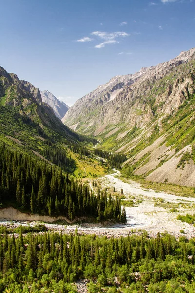 Parque Nacional Ala Archa Montañas Tian Shan Kirguistán Asia Central —  Fotos de Stock