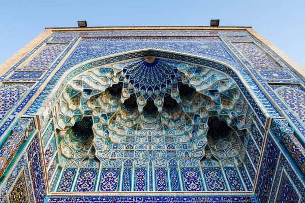 Gur Amir Fresco Samarkand Republic Uzbekistan Silk Road Site Gur — Stock Photo, Image