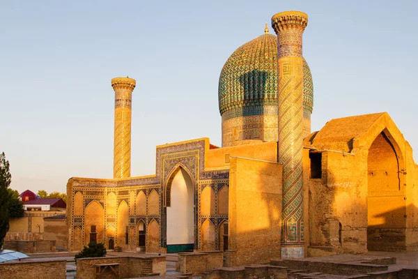 Mausoleo Gur Amir Samarcanda Uzbekistán Asia Central Gur Amir Lugar — Foto de Stock