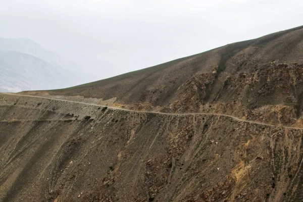 Estrada Pamir Estrada Seda Marco Polo Província Gorno Badakhsan Tajiquistão — Fotografia de Stock