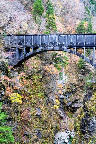 黒部峡谷鉄道橋 — ストック写真