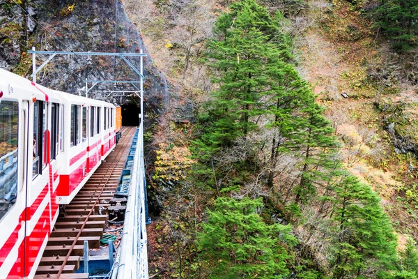 Kurobe Gorge Railway Ιαπωνία — Φωτογραφία Αρχείου