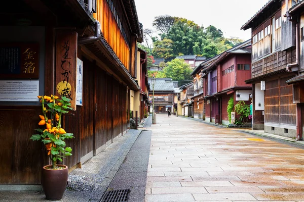 Higashi Chaya Geisha Vieux Quartier Kanazawa Japon — Photo