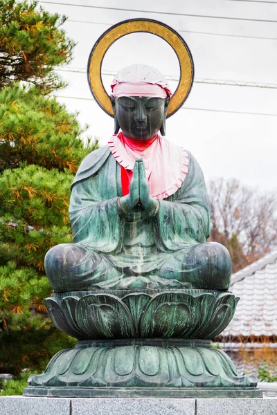Nagano Japón Nov 2015 Buda Templo Zenkoji Nagano Uno Los — Foto de Stock