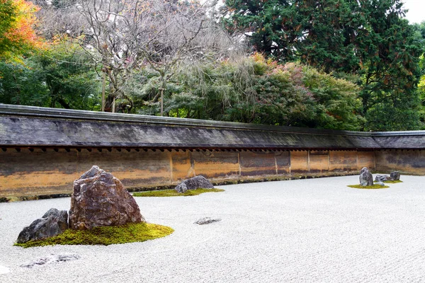 Zen Garten Kyoto — Stockfoto