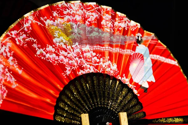 Japanse Fan Kyoto Japan — Stockfoto