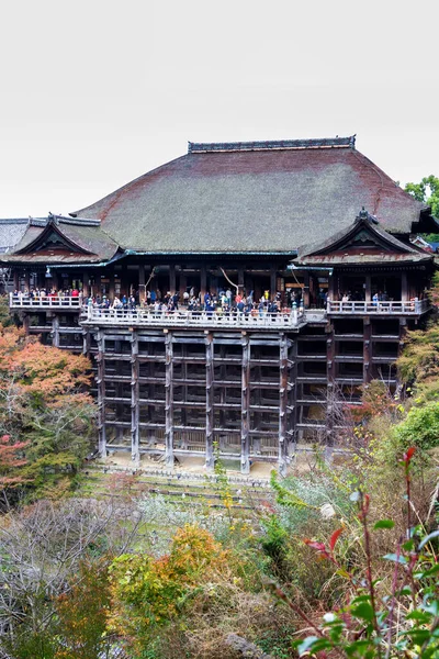 Kyoto Japão Novembro Kyomizu Dera Novembro 2015 Kyoto Japão Foi — Fotografia de Stock