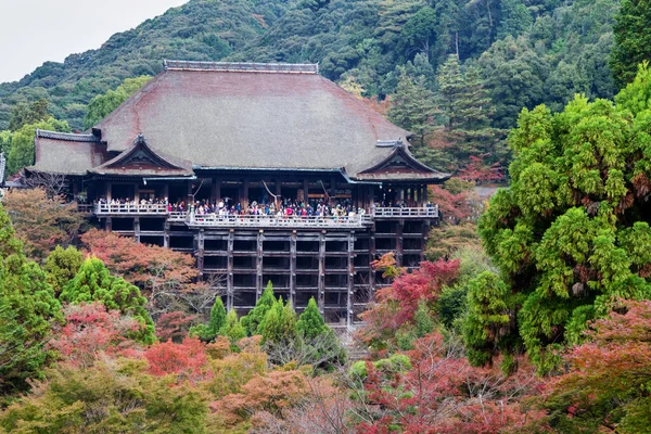 Kyoto Japonsko Listopadu Kyomizu Dera Listopadu 2015 Japonském Kjótu Byl — Stock fotografie