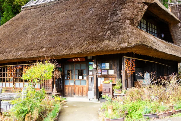 Kawaguchiko Japan November 2015 Saiko Iyashi Sato Nenba Folk Village — Stockfoto