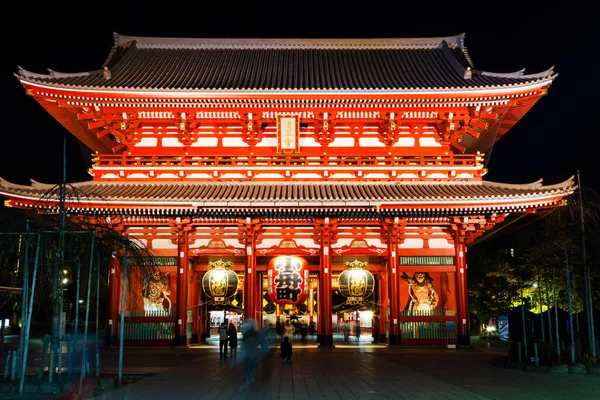 Tokyo Japon Novembre 2015 Temple Senso Asakusa Est Temple Célèbre — Photo