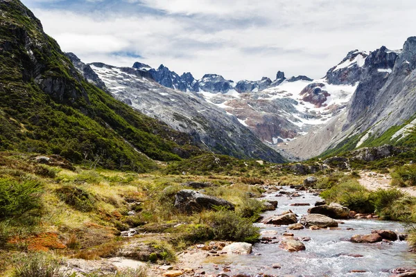 Espectacular Laguna Esmeralda Ushuaia Tierra Del Fuego Patagonia Argentina Sudamérica — Foto de Stock